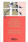 DICCIONARIO ENCICLOPEDICO CIENCIAS DEL LENGUAJE