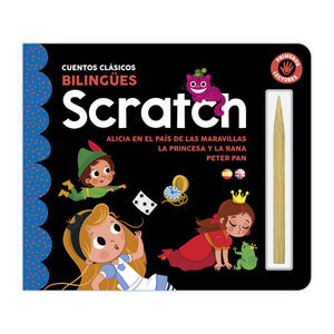 SCRATCH - CUENTOS (ALICIA EN EL PAIS DE LAS MARAVILLAS, LA PRINCESA Y LA RANA Y