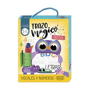 CALIGRAFIA EN RELIEVE ESTUCHE VOCALES Y NUMEROS