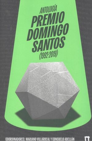 ANTOLOGIA PREMIO DOMINGO SANTOS