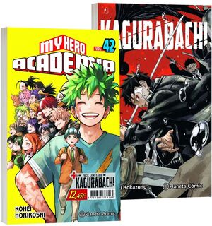 PACK ESPECIAL: MY HERO ACADEMIA 42 + KAGURABACHI 01