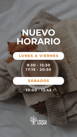 Horario nuevo 2025